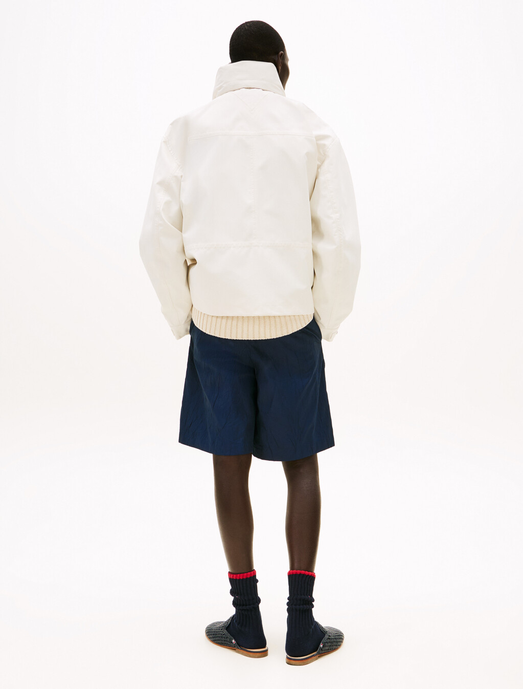The Runway Collection Oversized Regatta Jacket, Optic White, hi-res