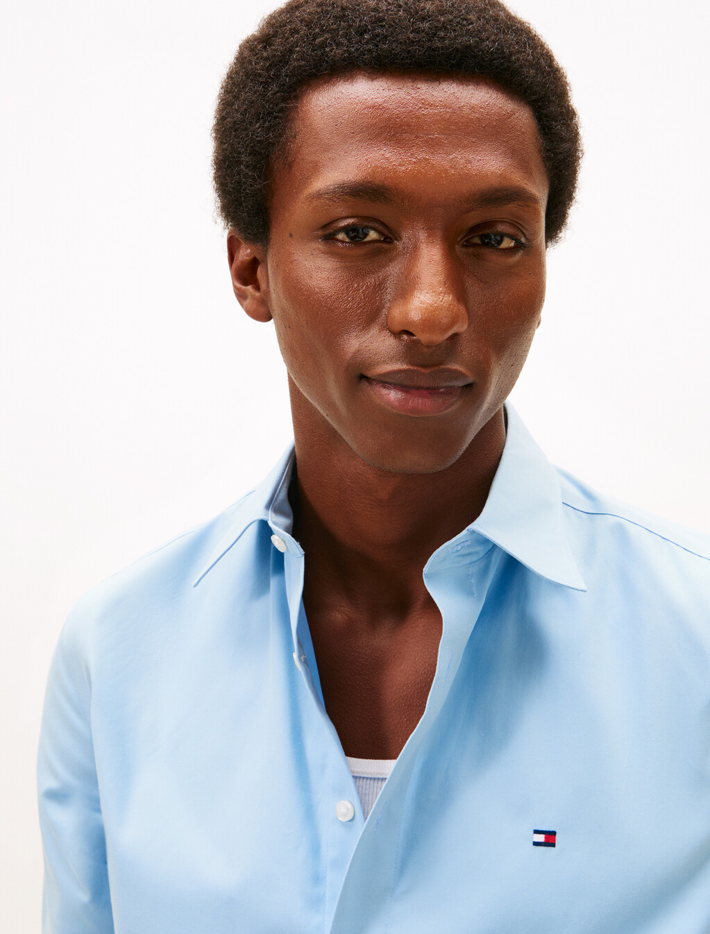 亞洲版型免燙襯衫, Well Water, hi-res