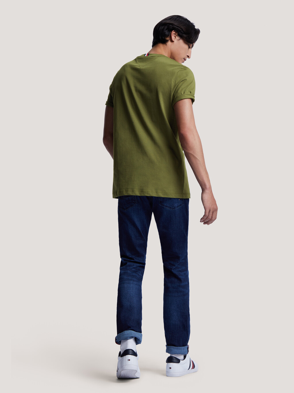 Hilfiger Monotype College Logo T-Shirt, Putting Green, hi-res