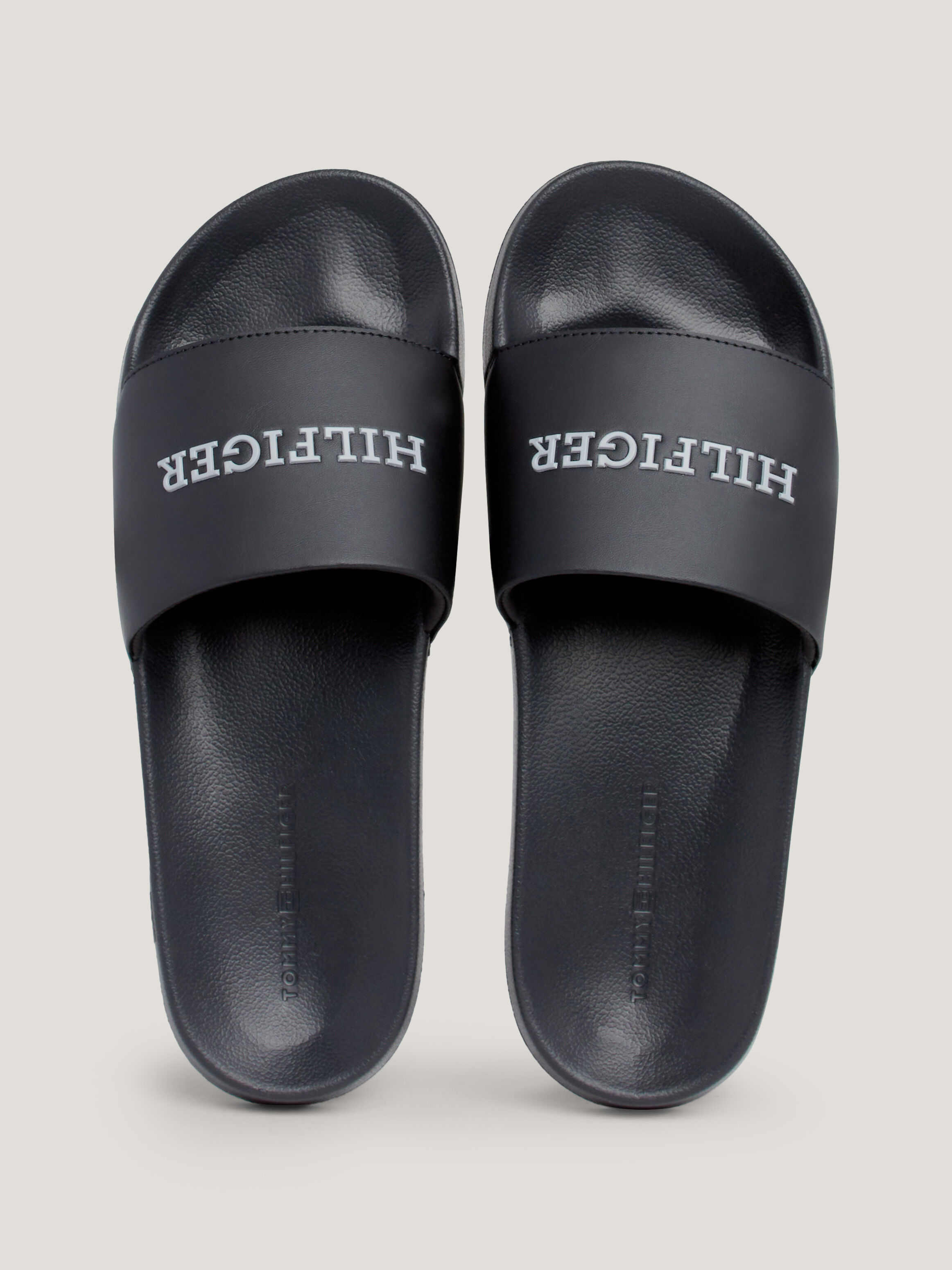 Hilfiger Monotype Logo Strap Pool Slides