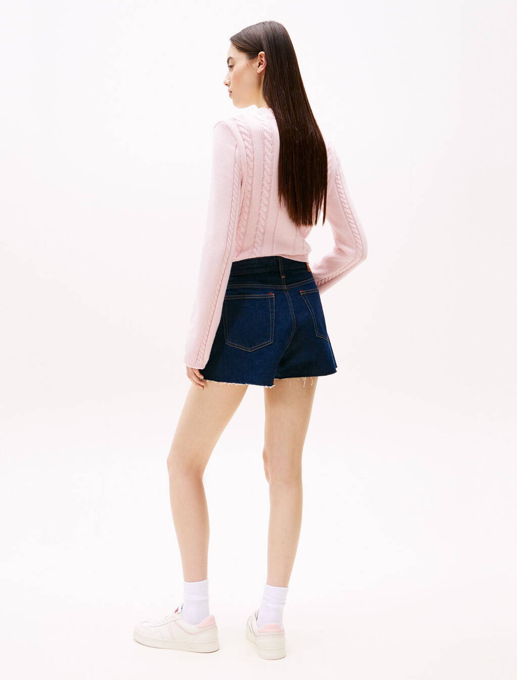 Button Fly Regular Denim Shorts, Denim Dark, hi-res