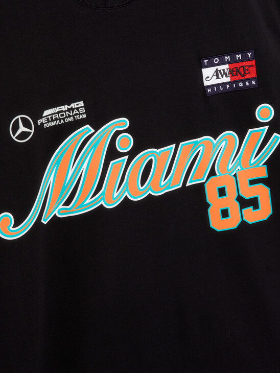 Tommy X Mercedes-Amg F1 X Awake Ny 標誌 T 恤
