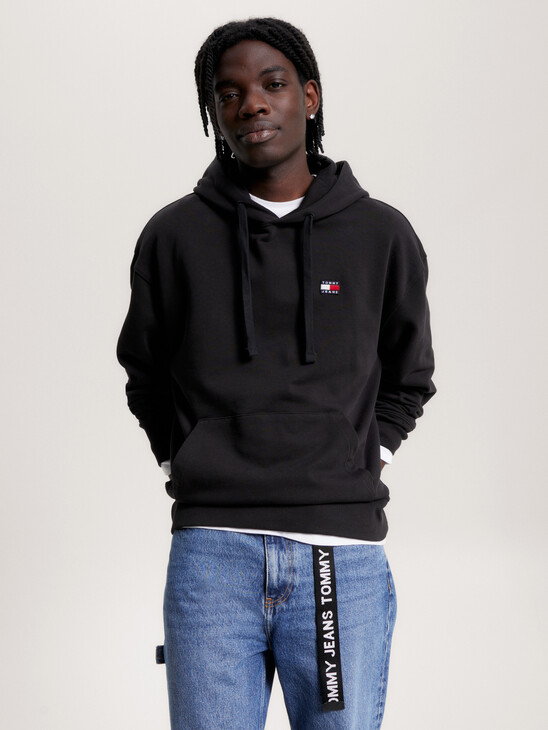 Relaxed Fit Badge Hoody