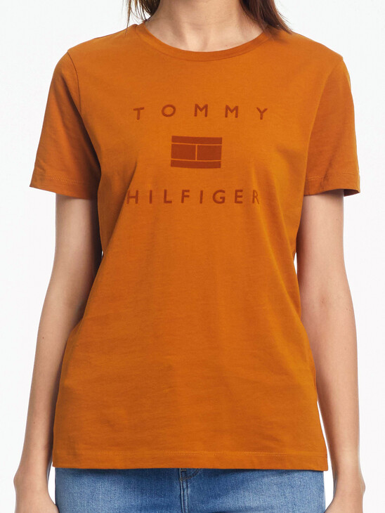 Organic Cotton Tonal Logo T-Shirt Organic Cotton Tonal Logo T-Shirt