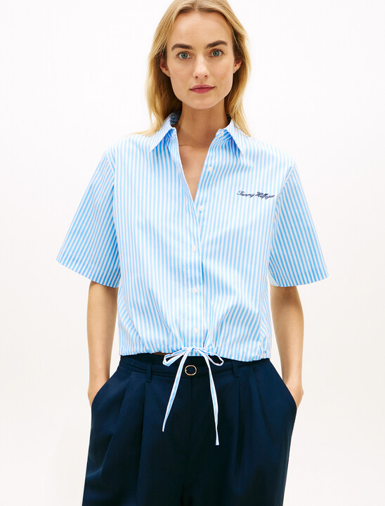 Asia Fit Poplin Short Sleeve Shirt
