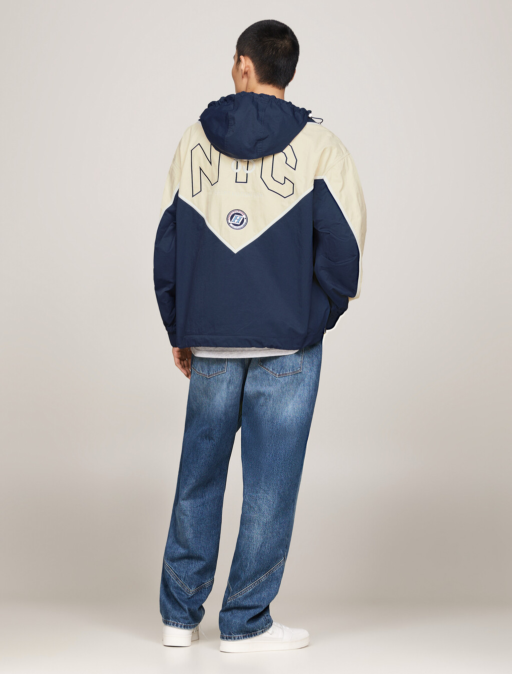 Tommy Jeans x Game Day 芝加哥套穿風衣, Dark Ink, hi-res