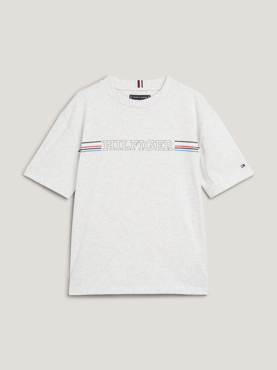 Hilfiger Monotype Stripe Regular Fit T-Shirt