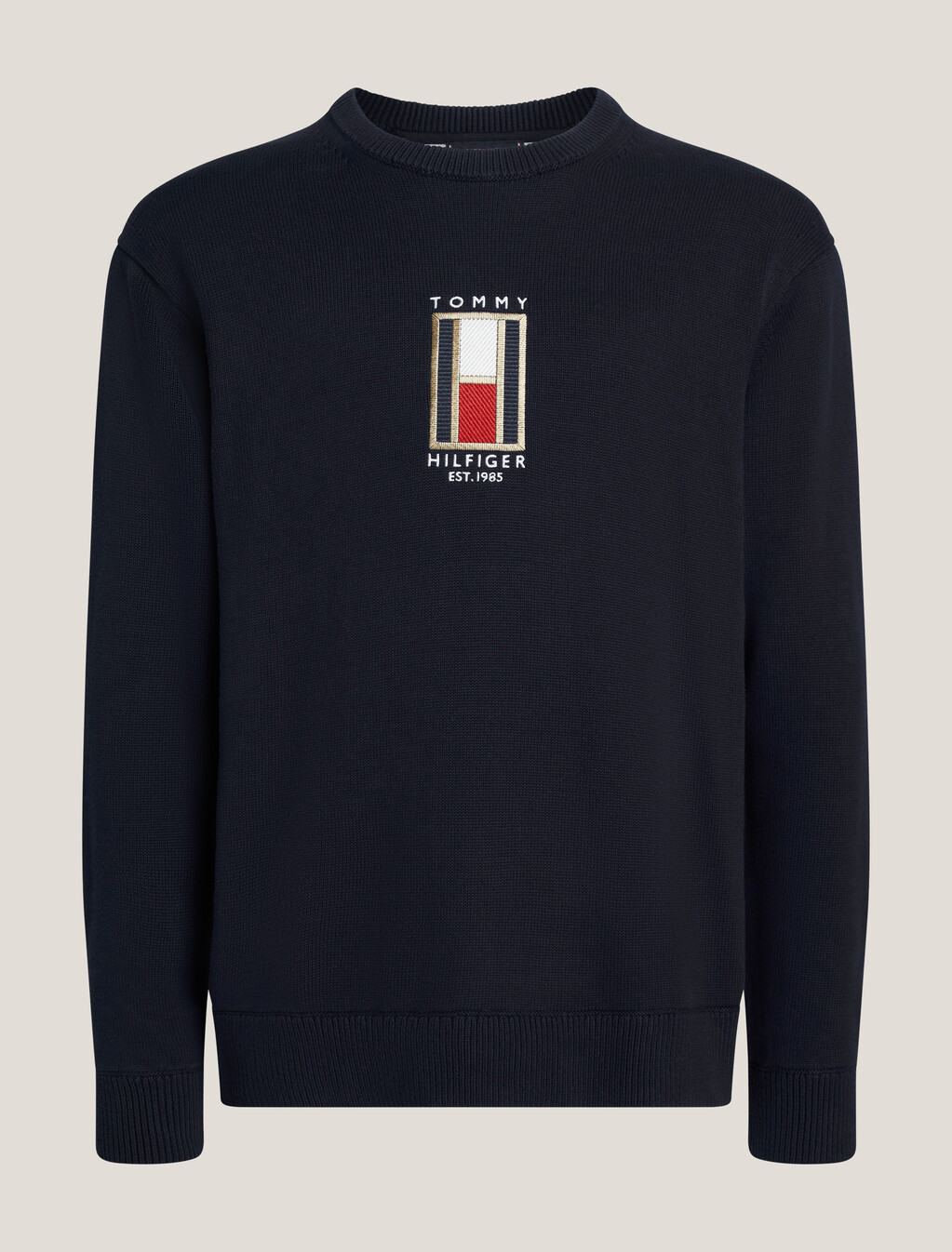 Tommy Flag Graphic Sweater, Desert Sky, hi-res