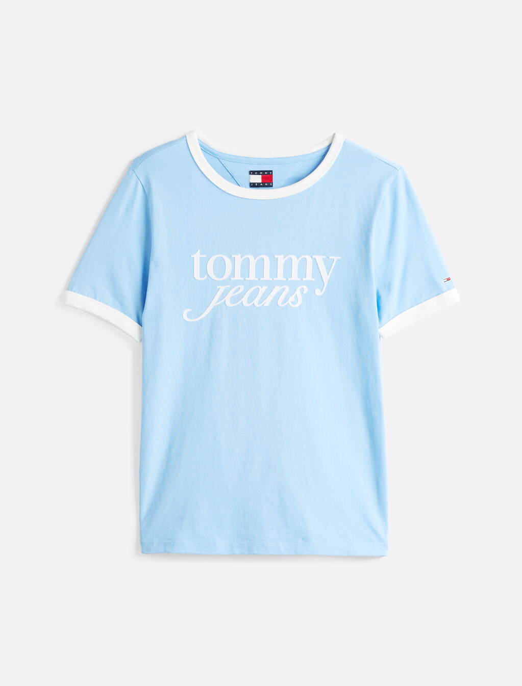 Contrast Logo Relaxed T-Shirt, Sugarplum Blue, hi-res