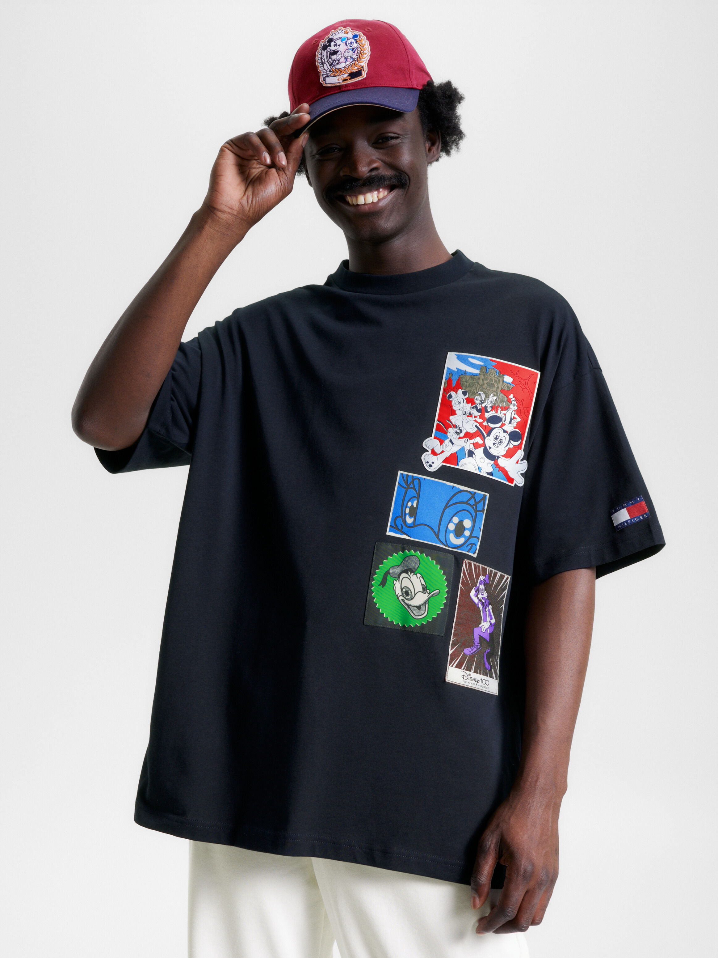 Oversized tommy outlet hilfiger t shirt