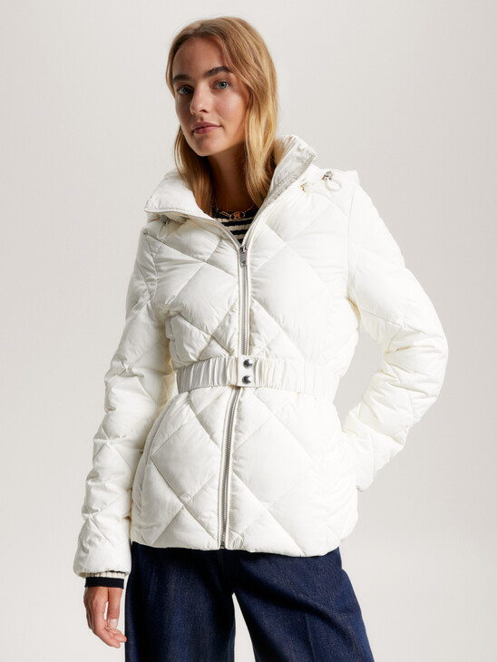 Elevated Belted Quilted Jacket