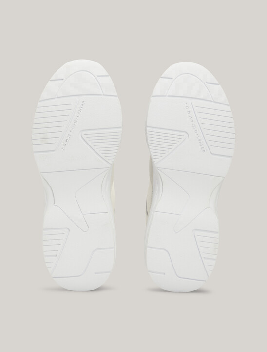 Sport Casual Chunky Leather Runner Trainers