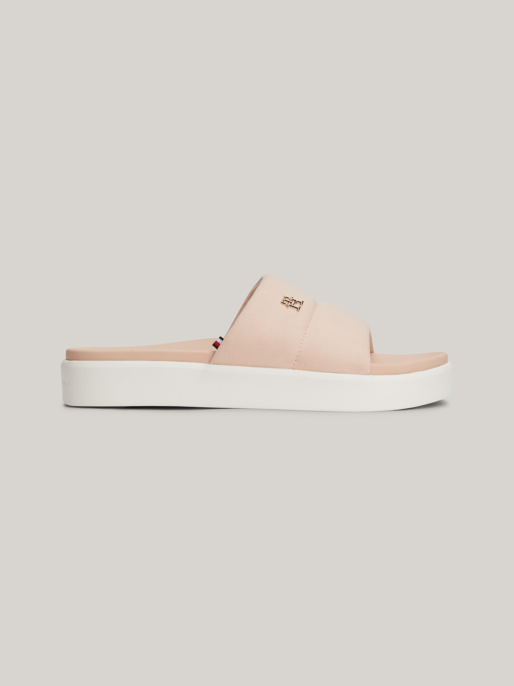 Casual Chic Platform Pool Slides, Pink Bloom, hi-res