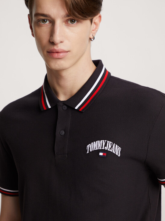 Classic Graphic Tipped Polo