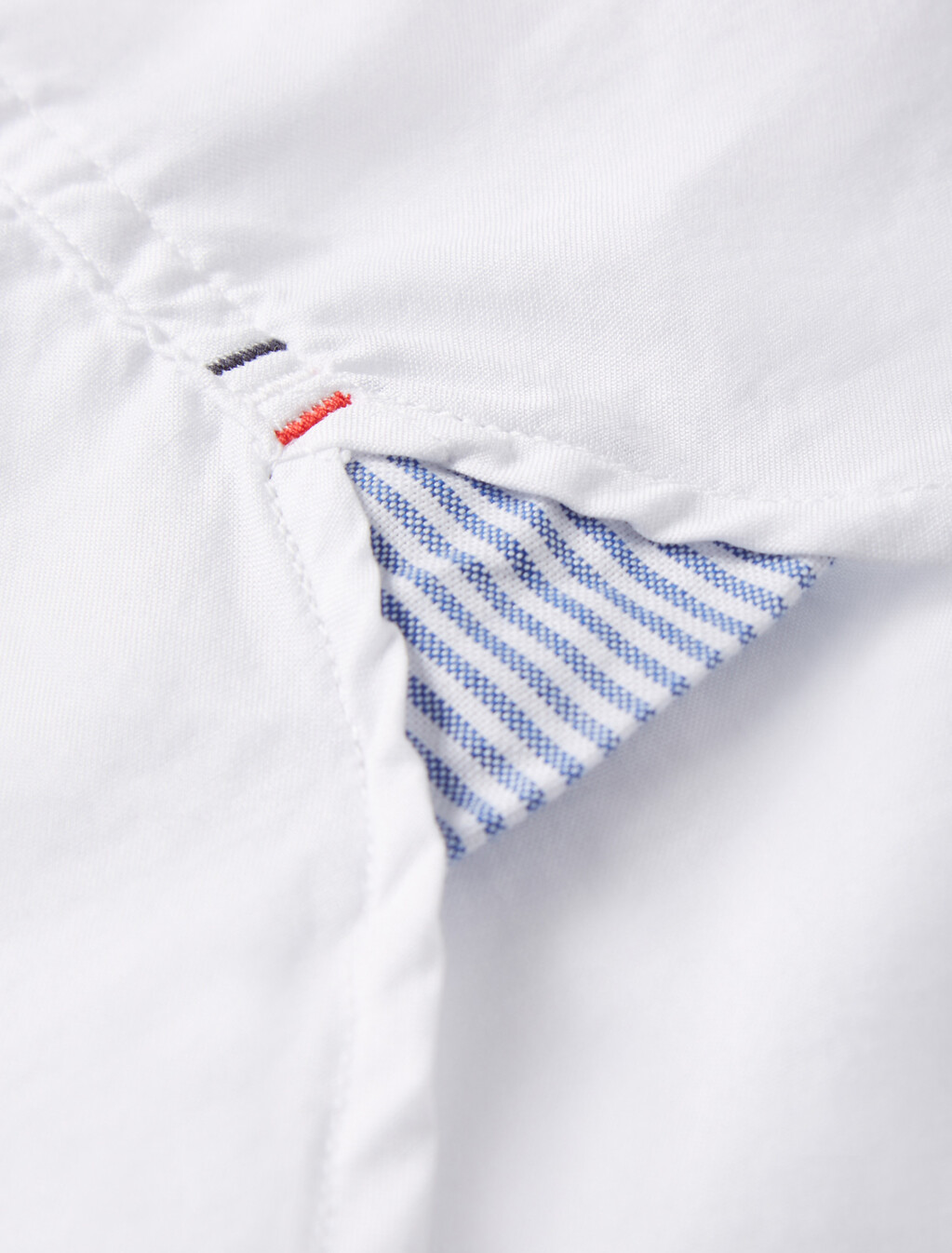Core Flex 彈性府綢恤衫, White, hi-res