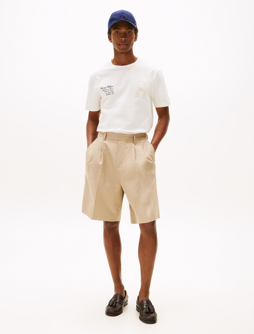 Hilfiger 學院風 T 恤, Ivory Petal, hi-res
