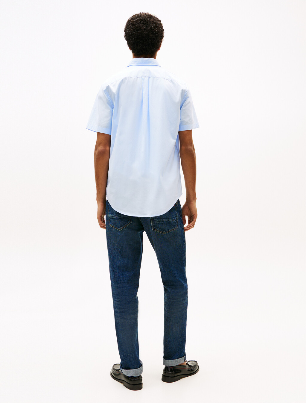 Regular Fit Short Sleeve Shirt, Sweet Blue, hi-res