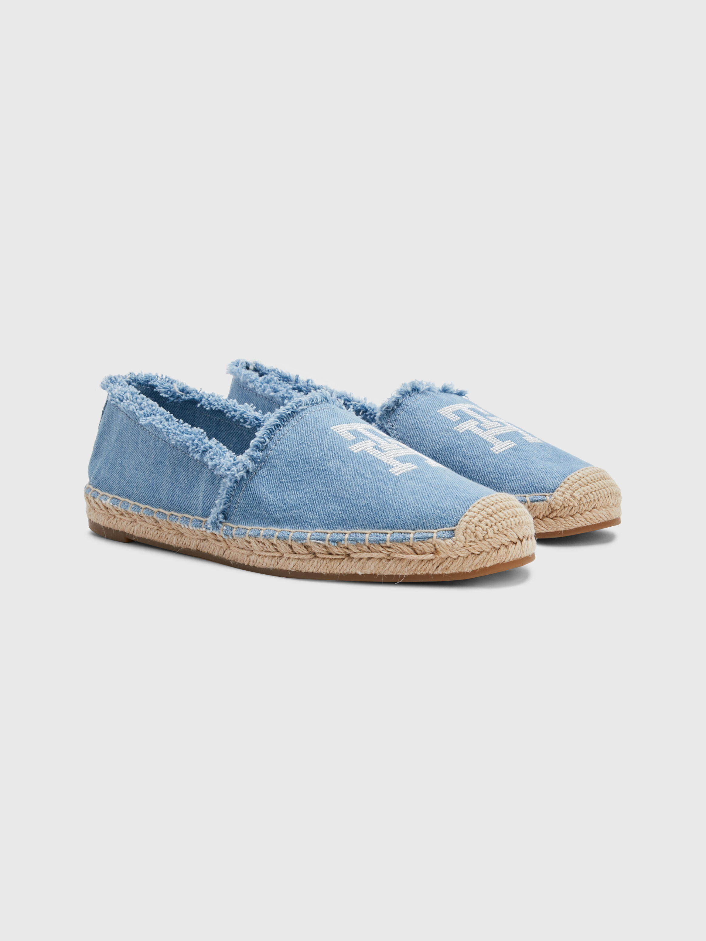 Denim Monogram Espadrilles blue Tommy Hilfiger Hong Kong