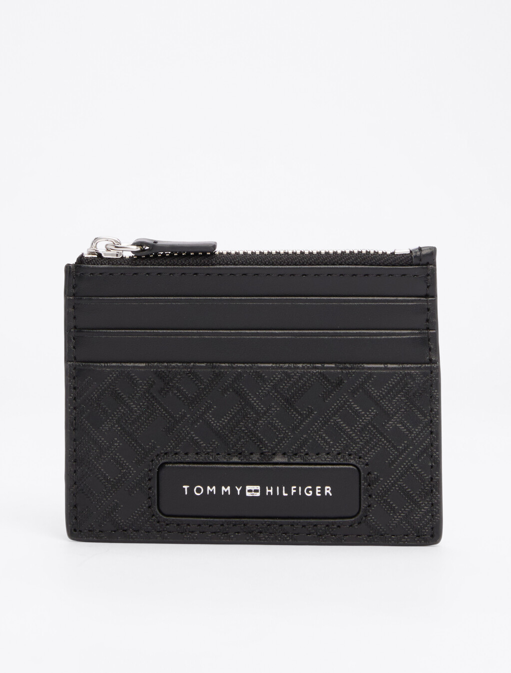 TH Monogram 信用卡夾, Black, hi-res