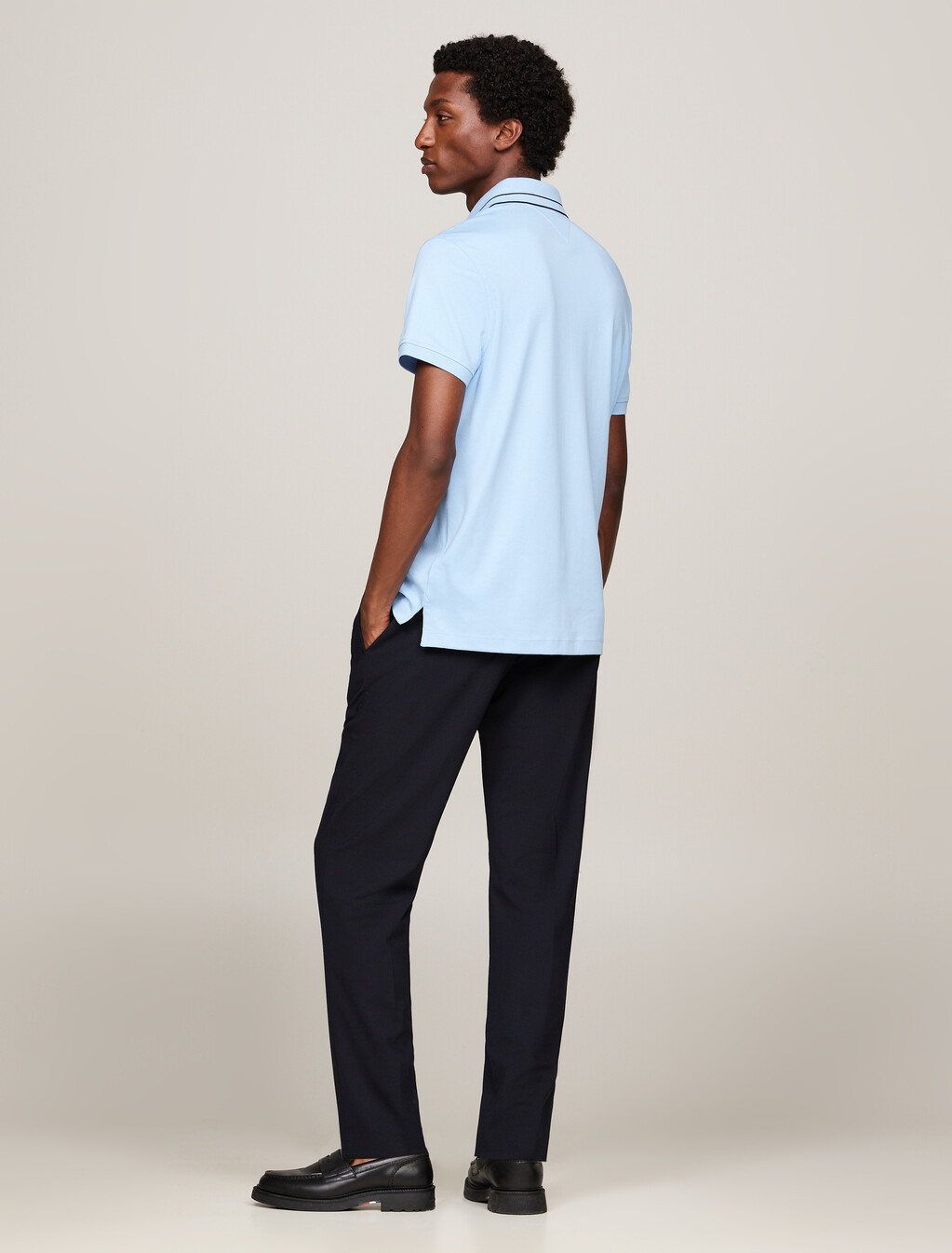 Monotype Interlock Regular Polo, Vessel Blue, hi-res