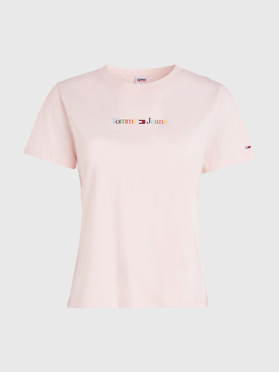 Colorful Serif Logo T-Shirt