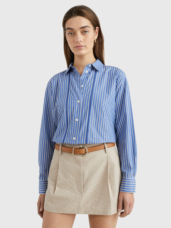 STRIPE RELAXED FIT SHIRT