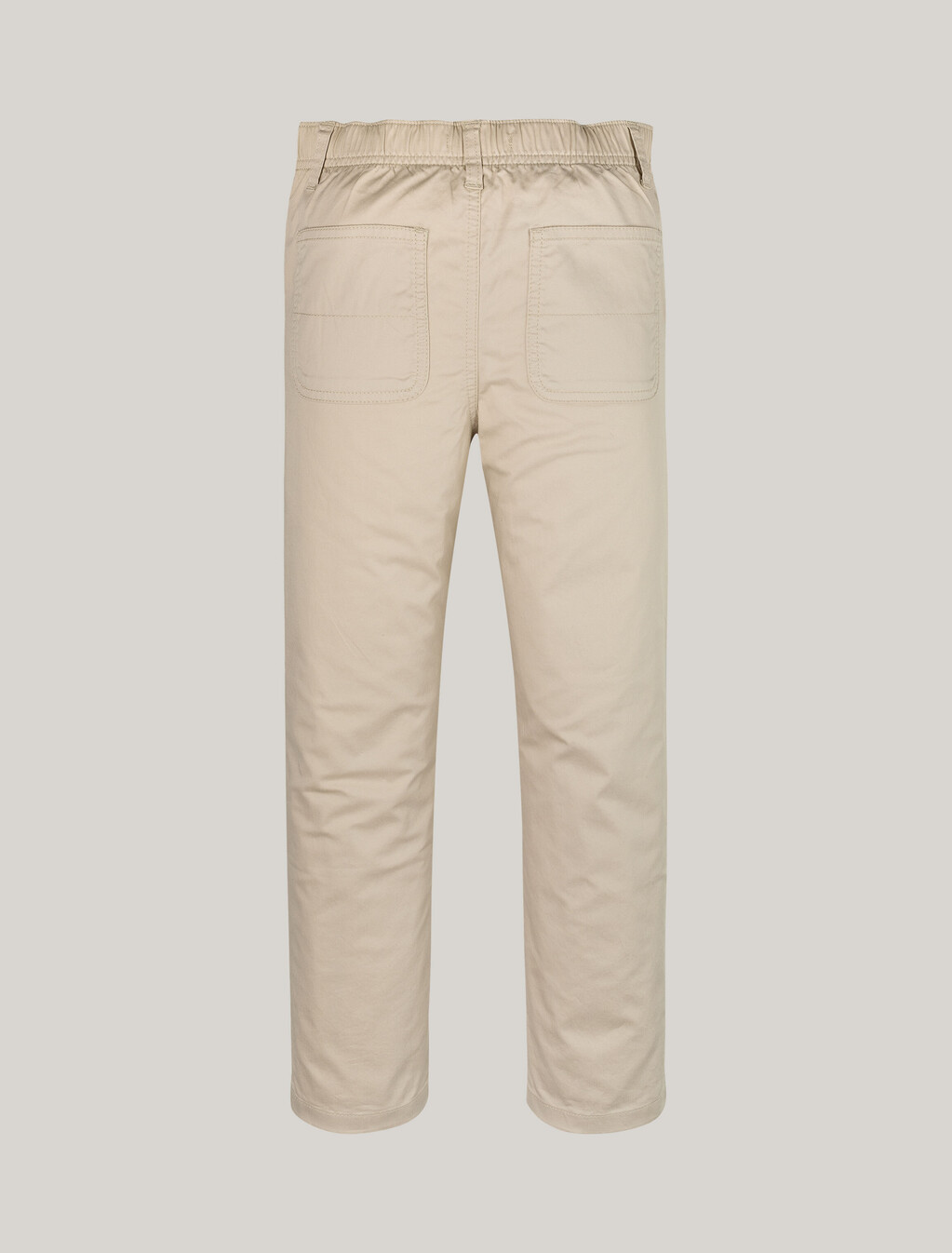 男童裝 Monotype 套穿式棉質斜紋滑板長褲, Classic Beige, hi-res