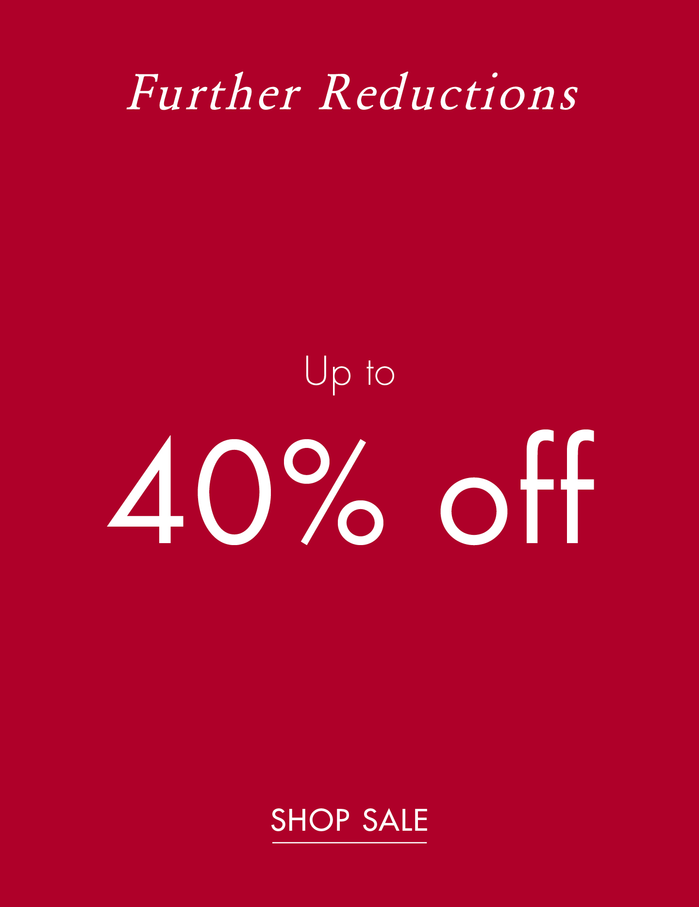 Tommy Hilfiger Further Reductions: Up to 40% off